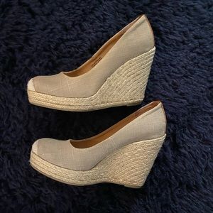 Nine West Vintage America Wedge Espadrilles 8M